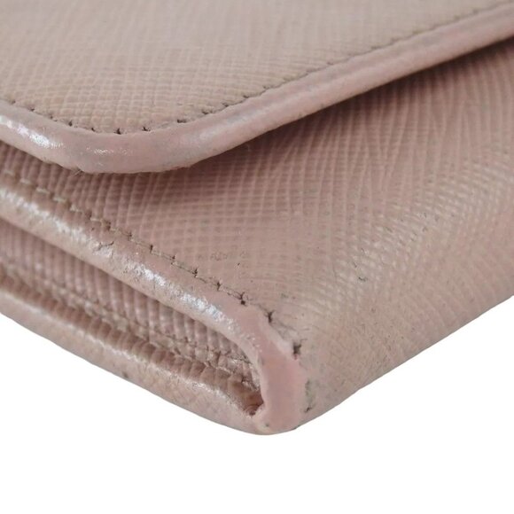 819174AM (G2) Prada Wallet Long Pink Leather - Picture 9 of 15
